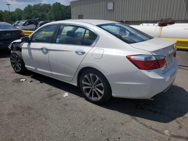 1HGCR2F56FA078899 - 2015 HONDA ACCORD SPORT WHITE photo 2