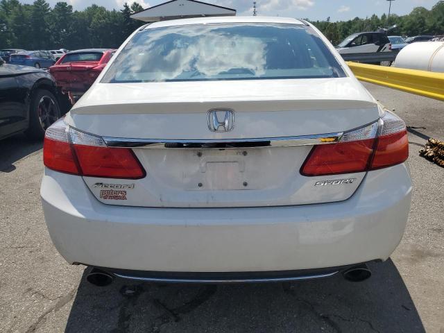 1HGCR2F56FA078899 - 2015 HONDA ACCORD SPORT WHITE photo 6