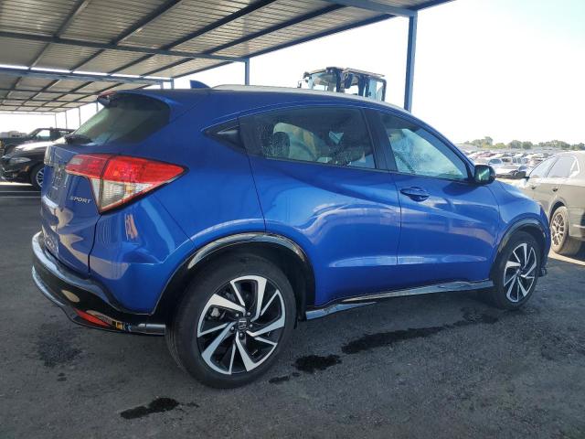 3CZRU5H16KG715315 - 2019 HONDA HR-V SPORT BLUE photo 3