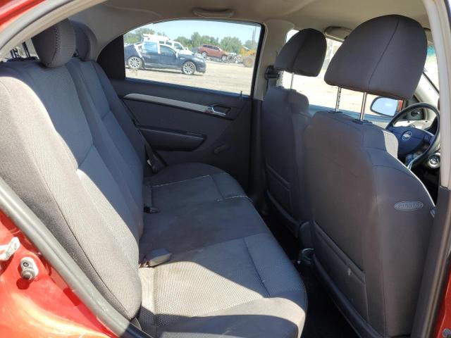 KL1TD56E99B640489 - 2009 CHEVROLET AVEO LS 红色 照片 10