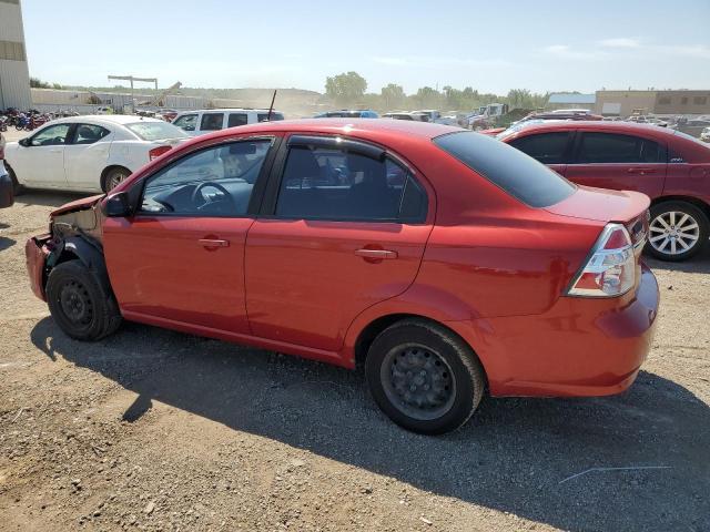 KL1TD56E99B640489 - 2009 CHEVROLET AVEO LS 红色 照片 2