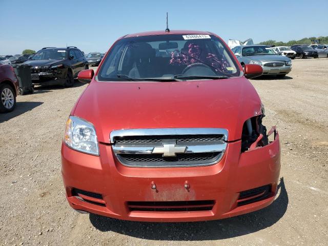 KL1TD56E99B640489 - 2009 CHEVROLET AVEO LS 红色 照片 5