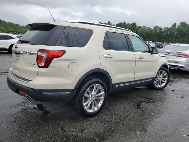 1FM5K8FH1JGB49825 - 2018 FORD EXPLORER LIMITED BEIGE photo 3