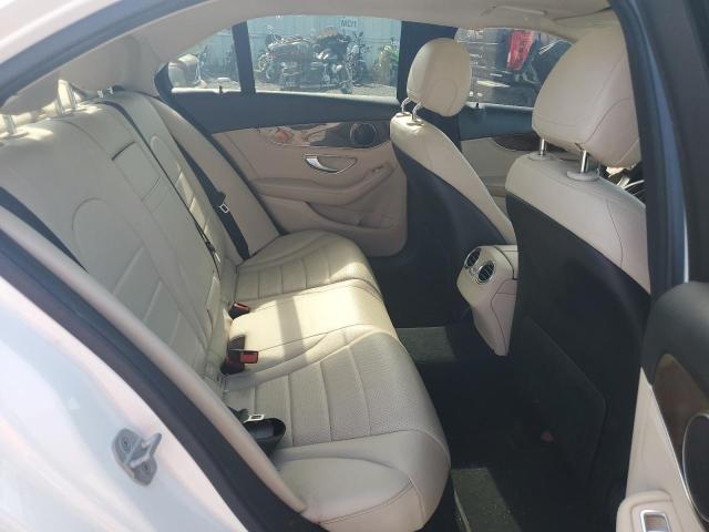 WDDWF4KB8GR139464 - 2016 MERCEDES-BENZ C 300 4MATIC WHITE photo 10