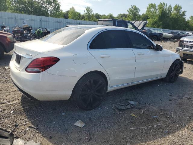 WDDWF4KB8GR139464 - 2016 MERCEDES-BENZ C 300 4MATIC WHITE photo 3