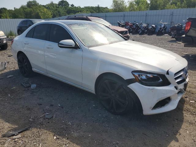 WDDWF4KB8GR139464 - 2016 MERCEDES-BENZ C 300 4MATIC WHITE photo 4