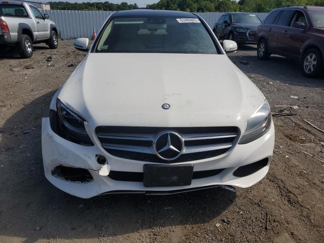 WDDWF4KB8GR139464 - 2016 MERCEDES-BENZ C 300 4MATIC WHITE photo 5