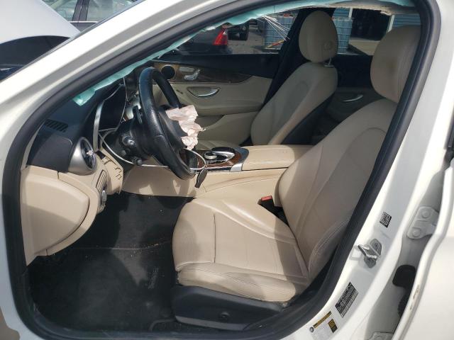 WDDWF4KB8GR139464 - 2016 MERCEDES-BENZ C 300 4MATIC WHITE photo 7