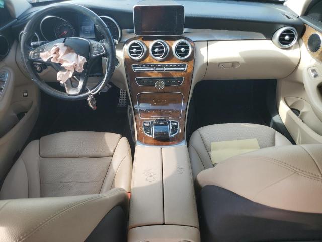WDDWF4KB8GR139464 - 2016 MERCEDES-BENZ C 300 4MATIC WHITE photo 8