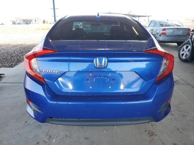 2HGFC2F8XJH592726 - 2018 HONDA CIVIC EX BLUE photo 6