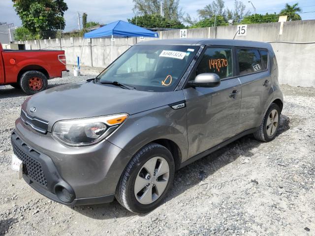 KNDJN2A20G7344494 - 2016 KIA SOUL GRAY photo 1