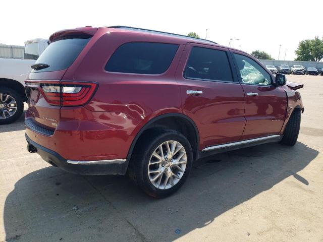 1C4RDJEG0EC475984 - 2014 DODGE DURANGO CITADEL BURGUNDY photo 3