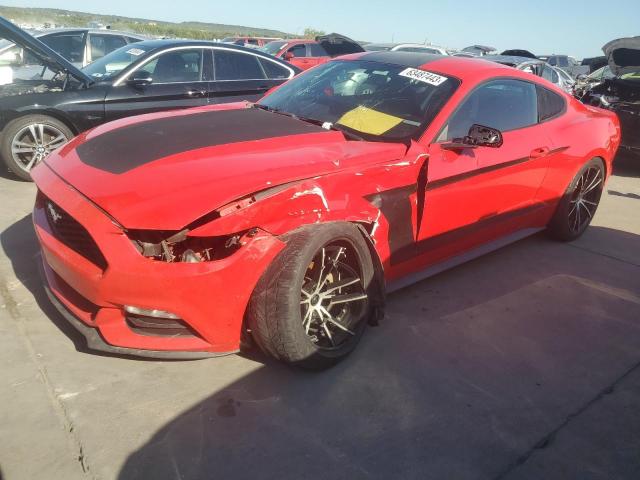 1FA6P8AM4F5350092 - 2015 FORD MUSTANG RED photo 1