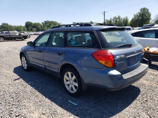 4S4BP61C077325387 - 2007 SUBARU OUTBACK OUTBACK 2.5I BLUE photo 2