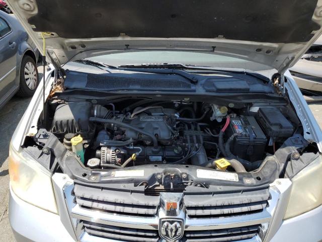 2D4RN5D10AR261230 - 2010 DODGE GRAND CARA SXT SILVER photo 12