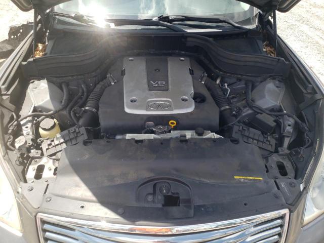 JN1AJ0HP9CM400948 - 2012 INFINITI EX35 BASE Մոխրագույն լուսանկար 11