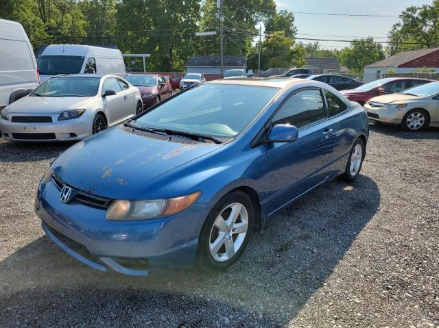 2HGFG128X7H517019 - 2007 HONDA CIVIC EX BLUE photo 2