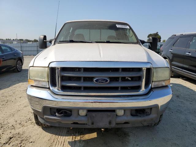 1FTNW21P63EC05437 - 2003 FORD F250 SUPER DUTY WHITE photo 5