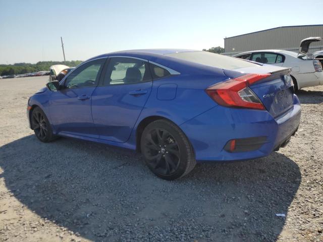 2HGFC2F80MH526044 - 2021 HONDA CIVIC SPORT 蓝色 照片 2