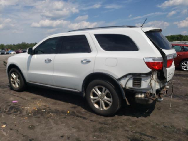 1C4SDJDT6DC681468 - 2013 DODGE DURANGO CREW WHITE photo 2