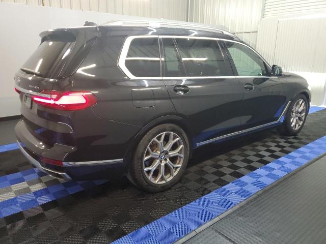 5UXCW2C08M9G77724 - 2021 BMW X7 XDRIVE40I BLACK photo 3