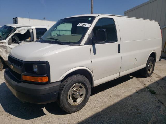 1GCWGFCF1F1101088 - 2015 CHEVROLET EXPRESS WHITE photo 1