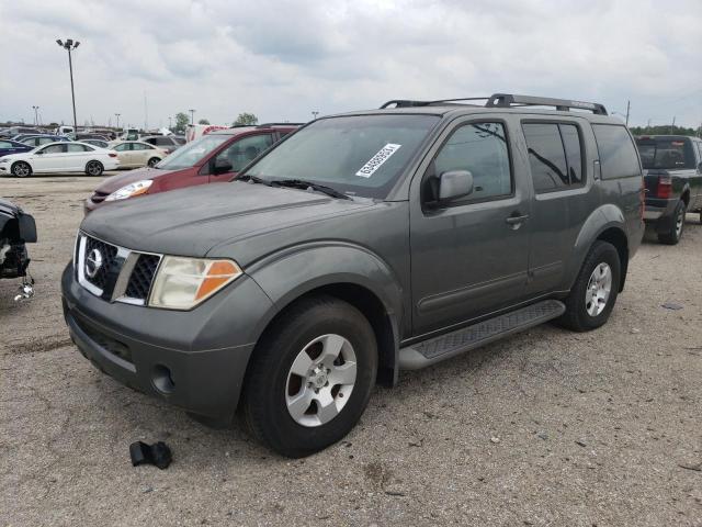 5N1AR18U07C629043 - 2007 NISSAN PATHFINDER LE ნაცრისფერი ფოტო 1