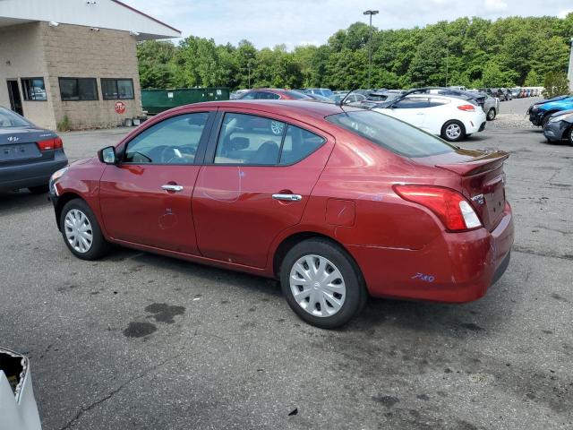 3N1CN7AP7KL870100 - 2019 NISSAN VERSA S RED photo 2