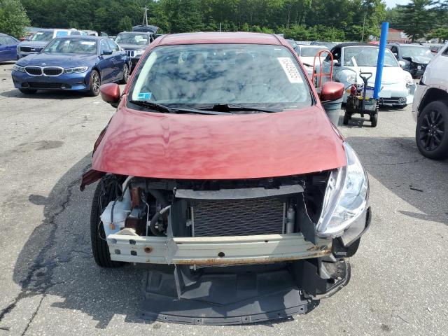 3N1CN7AP7KL870100 - 2019 NISSAN VERSA S RED photo 5