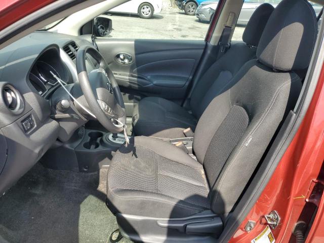3N1CN7AP7KL870100 - 2019 NISSAN VERSA S RED photo 7