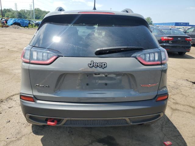 1C4PJMBX9KD353071 - 2019 JEEP CHEROKEE TRAILHAWK ნაცრისფერი ფოტო 6