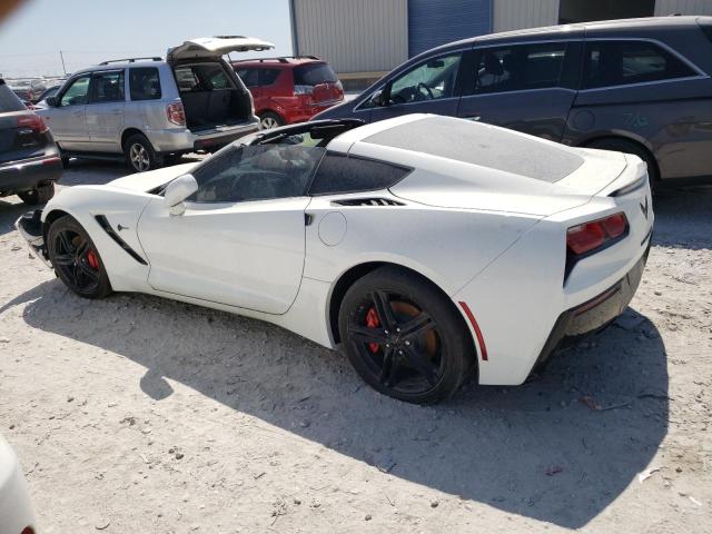 1G1YB2D72G5118170 - 2016 CHEVROLET CORVETTE STINGRAY 1LT WHITE photo 2