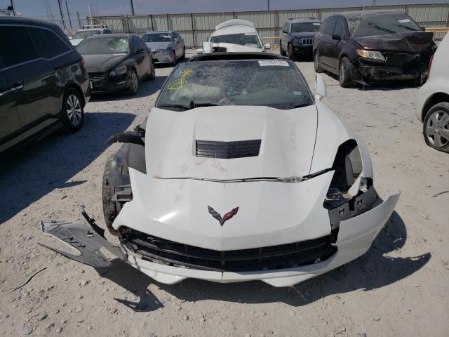 1G1YB2D72G5118170 - 2016 CHEVROLET CORVETTE STINGRAY 1LT WHITE photo 5