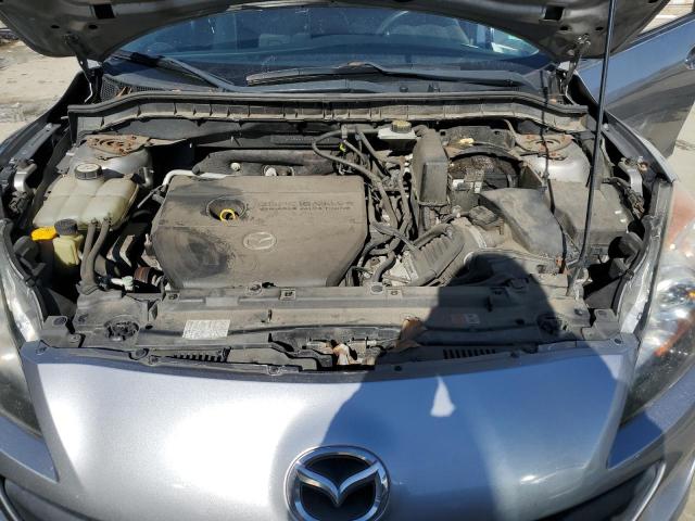 JM1BL1UG9C1555959 - 2012 MAZDA 3 I SILVER photo 11