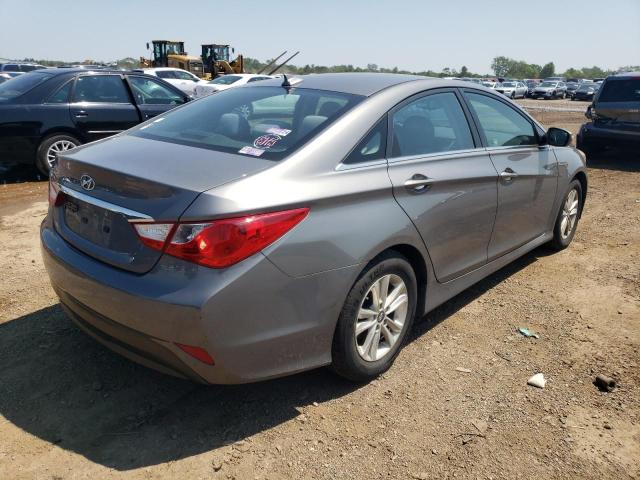 5NPEB4AC0EH911049 - 2014 HYUNDAI SONATA GLS GRAY photo 3