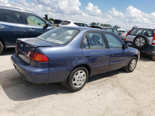 2T1BR18E3YC321665 - 2000 TOYOTA COROLLA VE BLUE photo 3