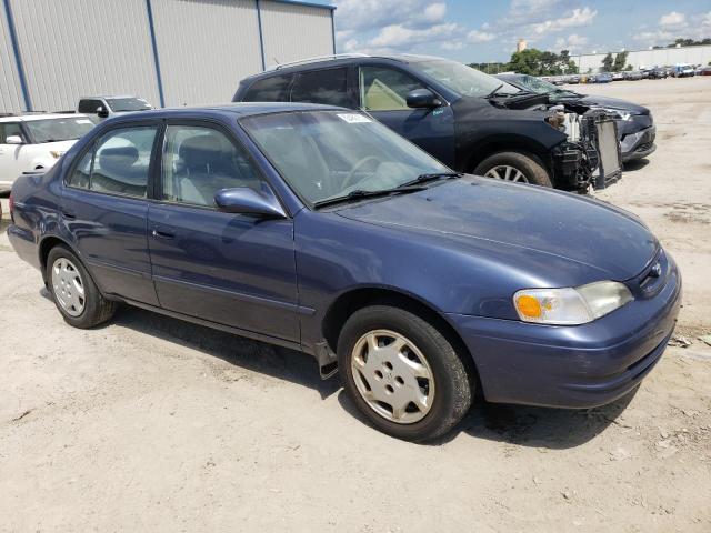 2T1BR18E3YC321665 - 2000 TOYOTA COROLLA VE BLUE photo 4