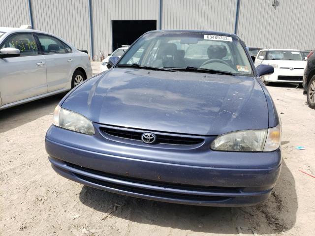 2T1BR18E3YC321665 - 2000 TOYOTA COROLLA VE BLUE photo 5