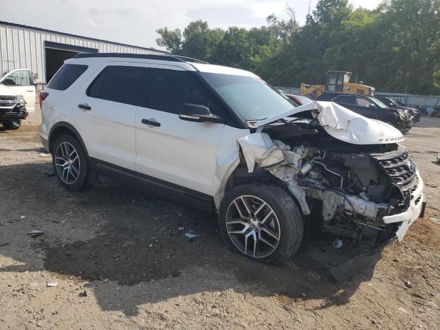 1FM5K8GT7GGB02049 - 2016 FORD EXPLORER SPORT WHITE photo 4