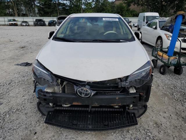 2T1BURHEXHC958453 - 2017 TOYOTA COROLLA L WHITE photo 5