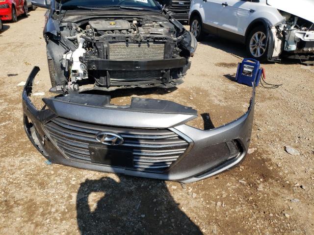 KMHD84LF3HU063773 - 2017 HYUNDAI ELANTRA SE GRAY photo 12