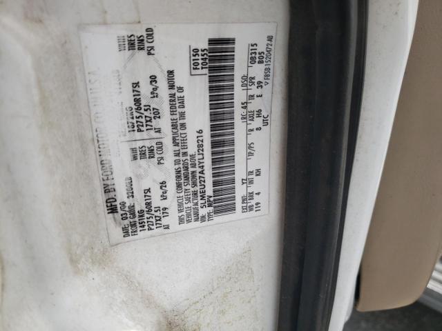 5LMEU27A4YLJ28216 - 2000 LINCOLN NAVIGATOR 白色 照片 13