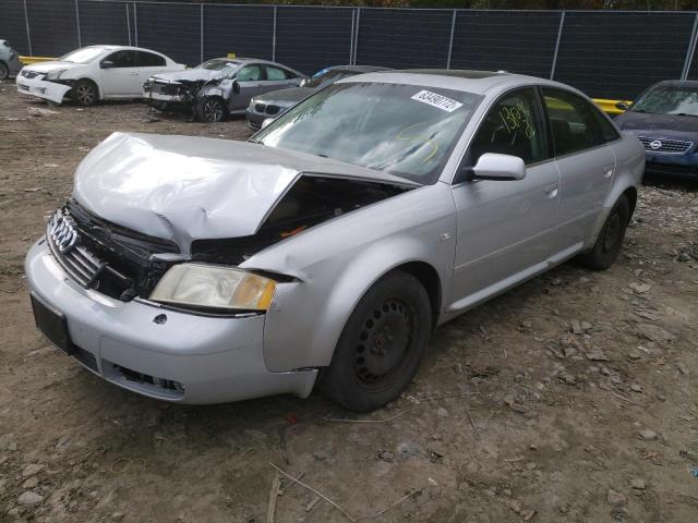 WAUML64B54N090629 - 2004 AUDI A6 4.2 QUATTRO SILVER photo 2