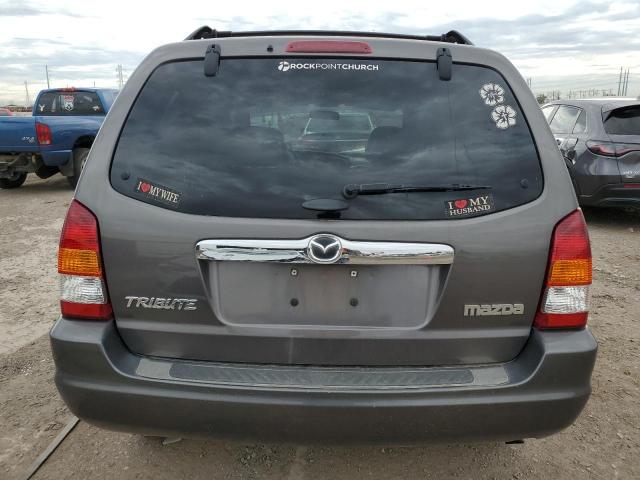 4F2CZ06114KM10996 - 2004 MAZDA TRIBUTE ES 灰色 照片 6