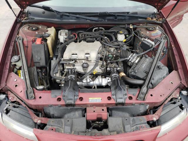 1G2WK52JX3F105318 - 2003 PONTIAC GRAND PRIX SE 勃艮第红 照片 11