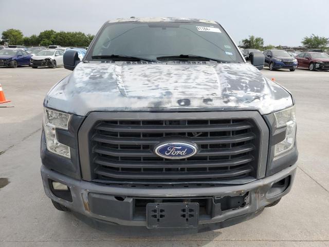 1FTEW1CP2GKD75034 - 2016 FORD F150 SUPERCREW GRAY photo 5