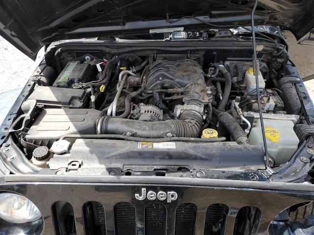 1C4BJWDG6CL285855 - 2012 JEEP WRANGLER U SPORT Siyah fotoğraf 11