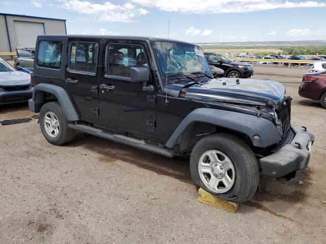1C4BJWDG6CL285855 - 2012 JEEP WRANGLER U SPORT Siyah fotoğraf 4