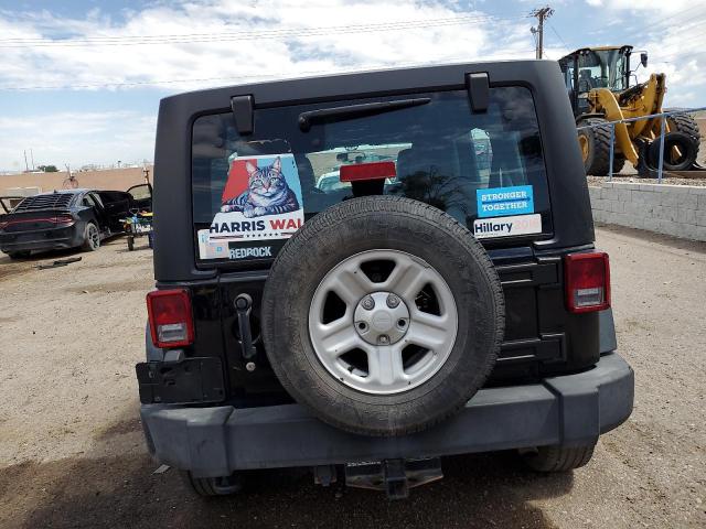 1C4BJWDG6CL285855 - 2012 JEEP WRANGLER U SPORT Siyah fotoğraf 6