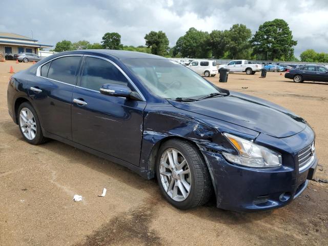 1N4AA51EX9C841091 - 2009 NISSAN MAXIMA S BLUE photo 4